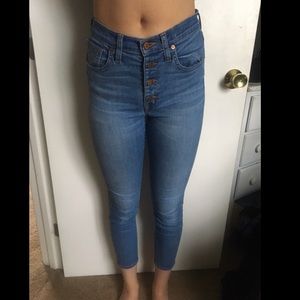 Madewell High Rise Skinny Jeans